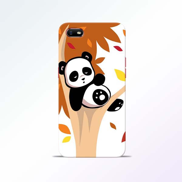 Black Panda Oppo A1K Mobile Cases