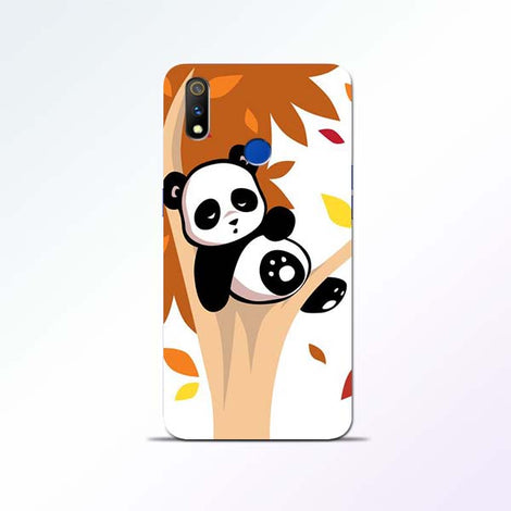 Black Panda Realme 3 Pro Mobile Cases