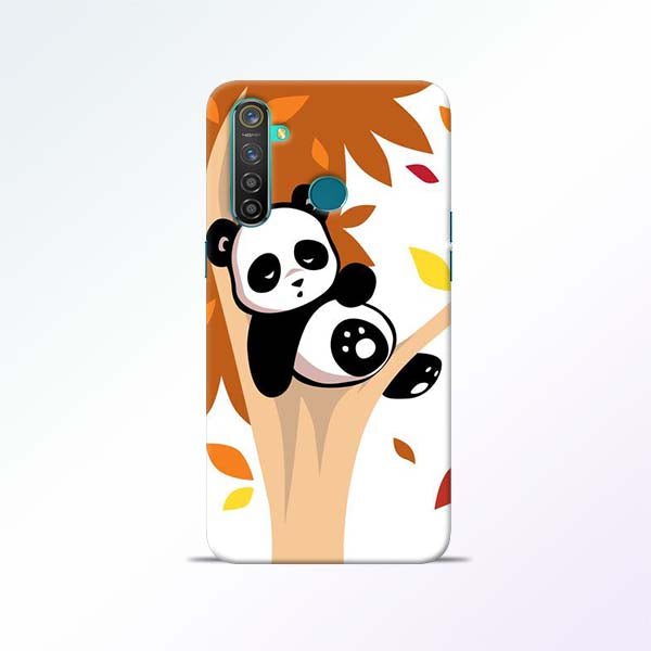Black Panda Realme 5 Pro Mobile Cases