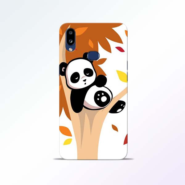 Black Panda Samsung Galaxy A10s Mobile Cases