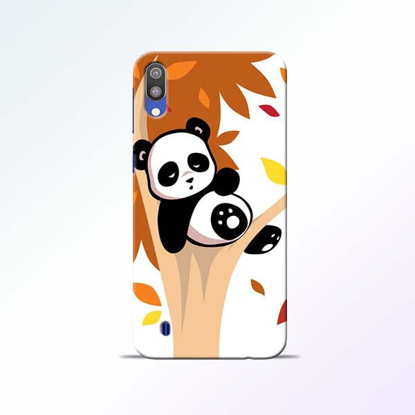 Black Panda Samsung Galaxy M10 Mobile Cases