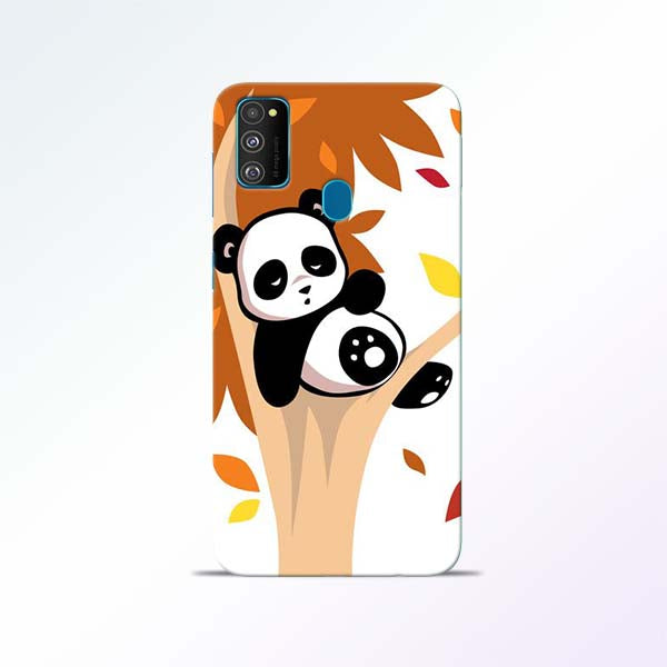 Black Panda Samsung Galaxy M30s Mobile Cases