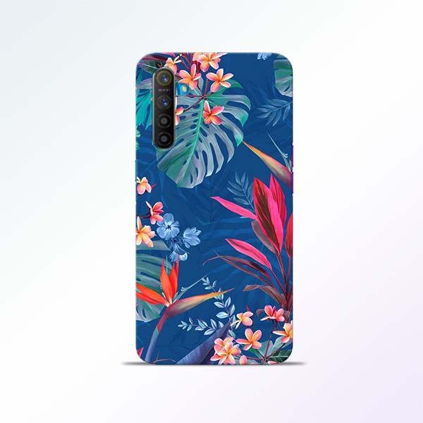 Blue Floral Realme XT Mobile Cases