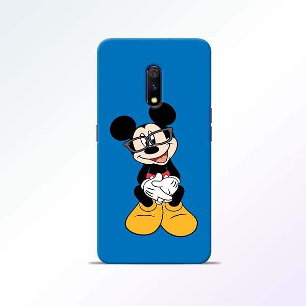 Blue Mickey Realme X Mobile Cases