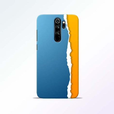 Blue Yellow Redmi Note 8 Pro Mobile Cases