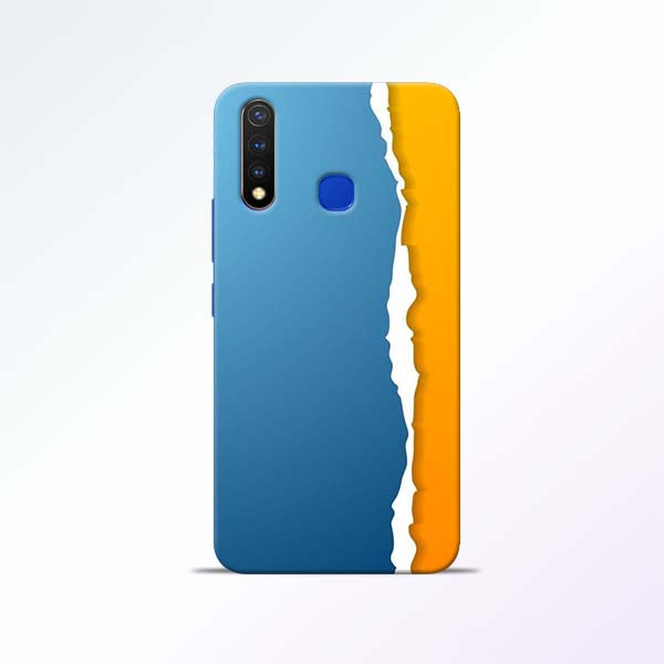 Blue Yellow Vivo U20 Mobile Cases