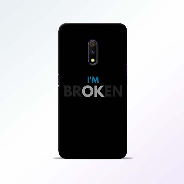 Broken Realme X Mobile Cases
