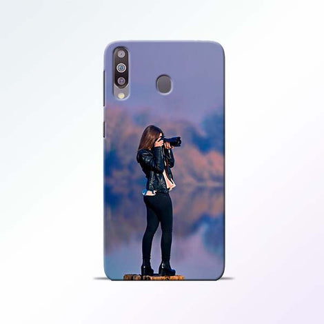 Camera Girl Samsung Galaxy M30 Mobile Cases