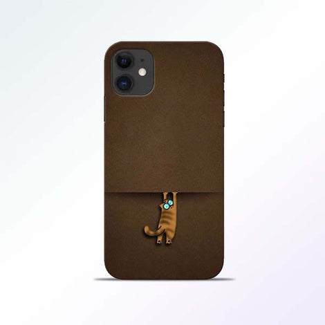 Cat Hang iPhone 11 Mobile Cases