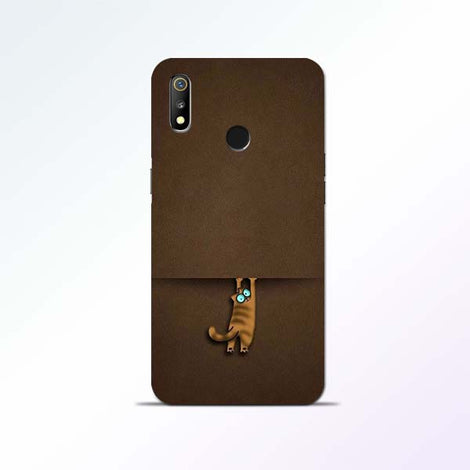 Cat Hang Realme 3 Mobile Cases