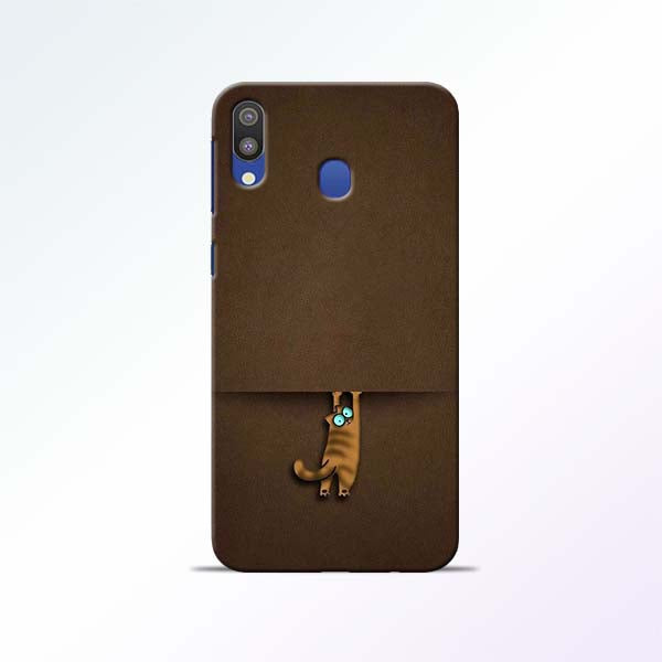 Cat Hang Samsung Galaxy M20 Mobile Cases