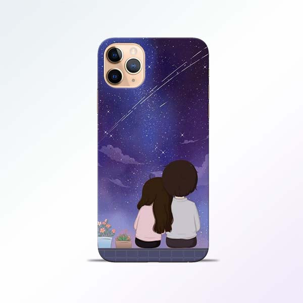 Couple Sit iPhone 11 Pro Mobile Cases