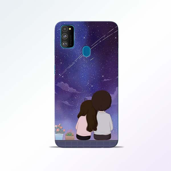 Couple Sit Samsung Galaxy M30s Mobile Cases