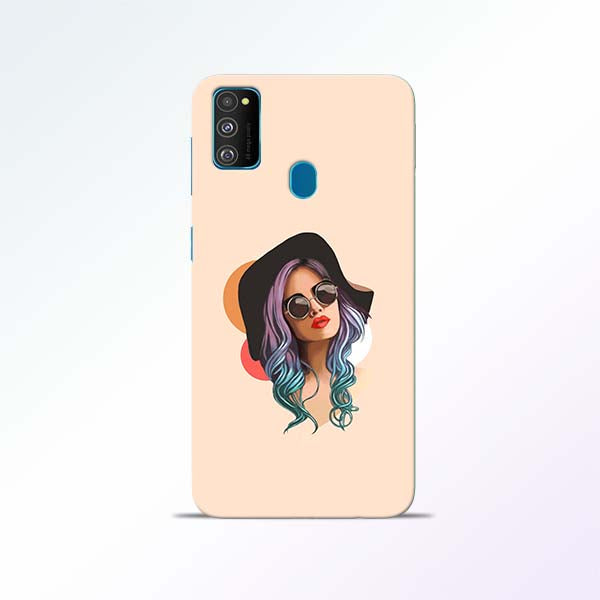 Girl Sketch Samsung Galaxy M30s Mobile Cases