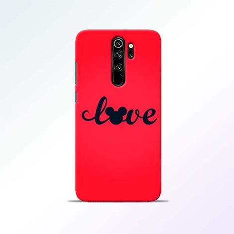 Love Mickey Redmi Note 8 Pro Mobile Cases