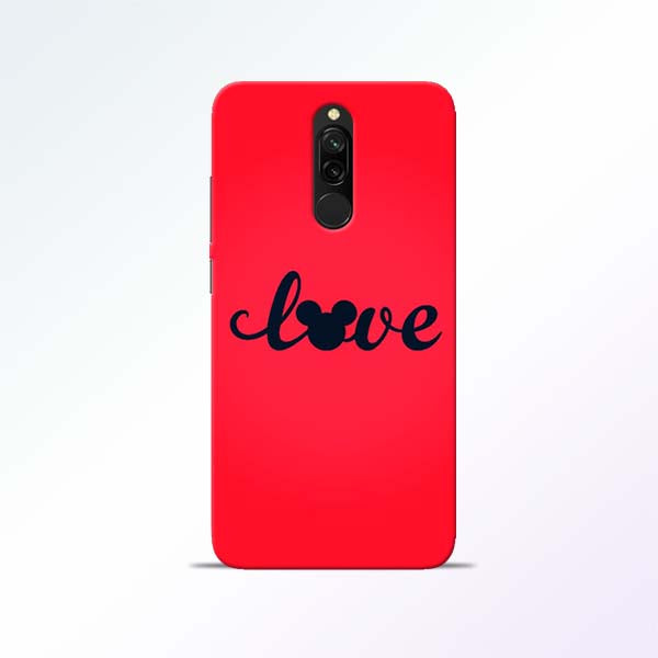 Love Mickey Redmi 8 Mobile Cases