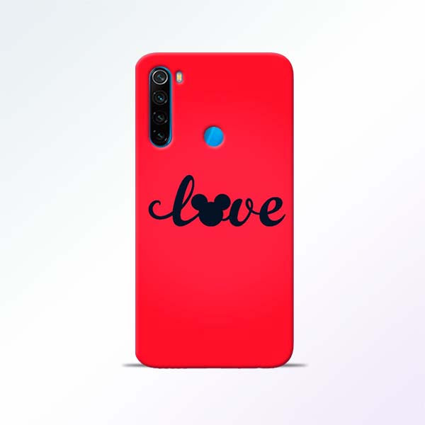 Love Mickey Redmi Note 8 Mobile Cases