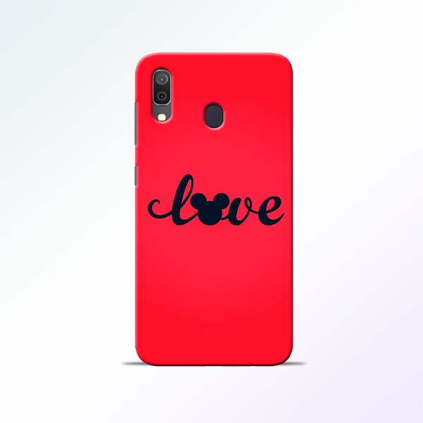 Love Mickey Samsung Galaxy A30 Mobile Cases