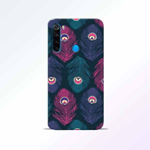 Peacock Feather Redmi Note 8 Mobile Cases