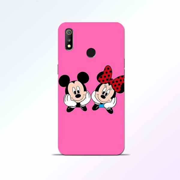 Pink Cartoon Realme 3 Mobile Cases