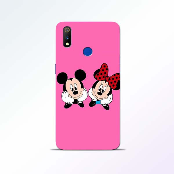 Pink Cartoon Realme 3 Pro Mobile Cases