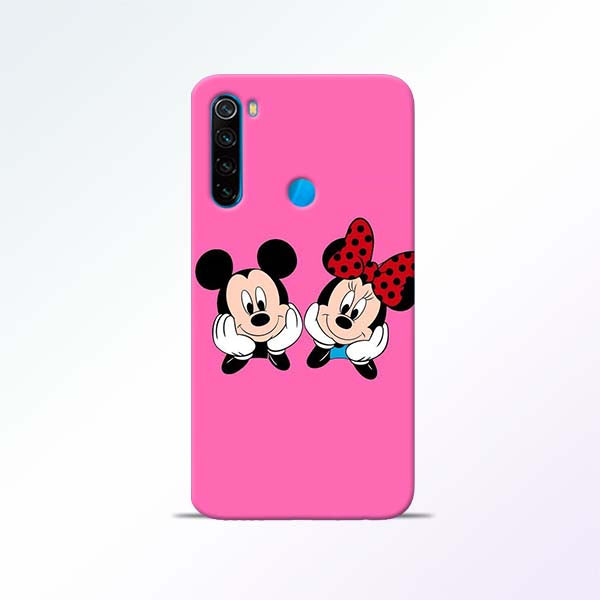 Pink Cartoon Redmi Note 8 Mobile Cases