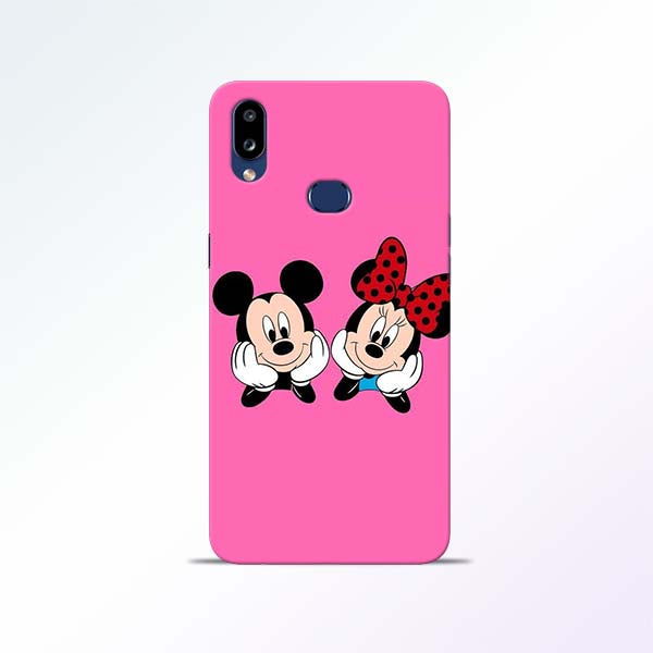Pink Cartoon Samsung Galaxy A10s Mobile Cases
