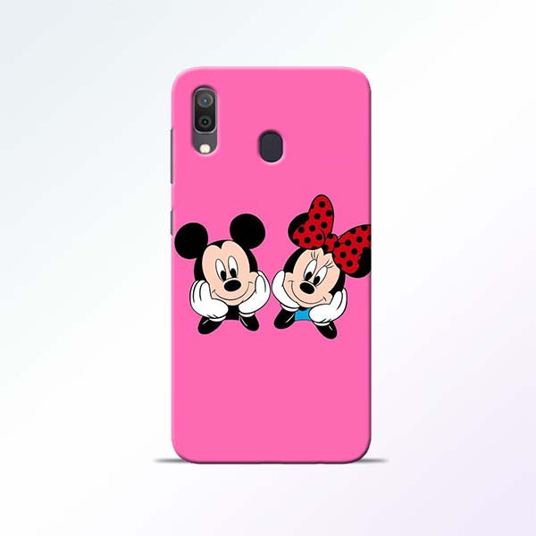 Pink Cartoon Samsung Galaxy A30 Mobile Cases
