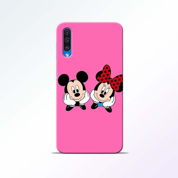 Pink Cartoon Samsung Galaxy A50 Mobile Cases