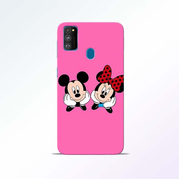Pink Cartoon Samsung Galaxy M30s Mobile Cases