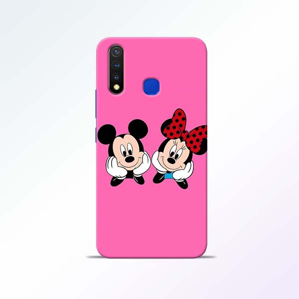 Pink Cartoon Vivo U20 Mobile Cases