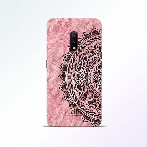 Pink Mandala Realme X Mobile Cases