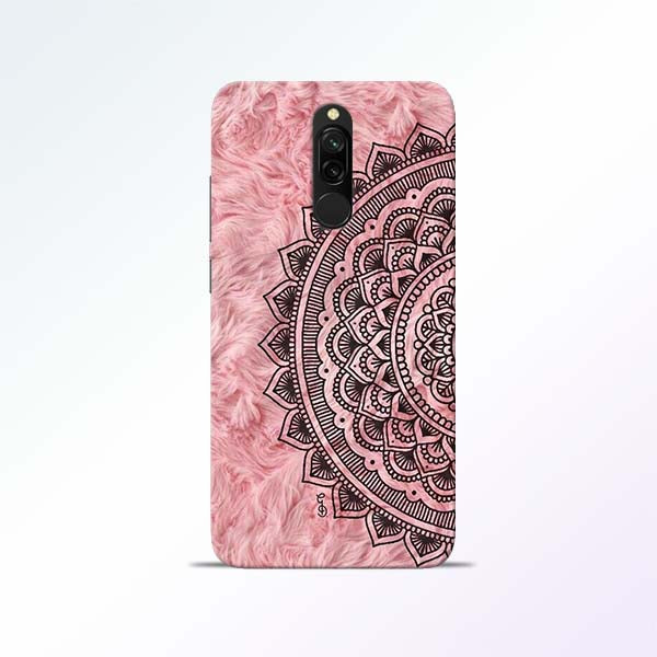 Pink Mandala Redmi 8 Mobile Cases