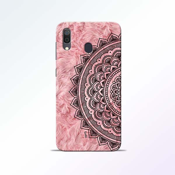 Pink Mandala Samsung Galaxy A30 Mobile Cases