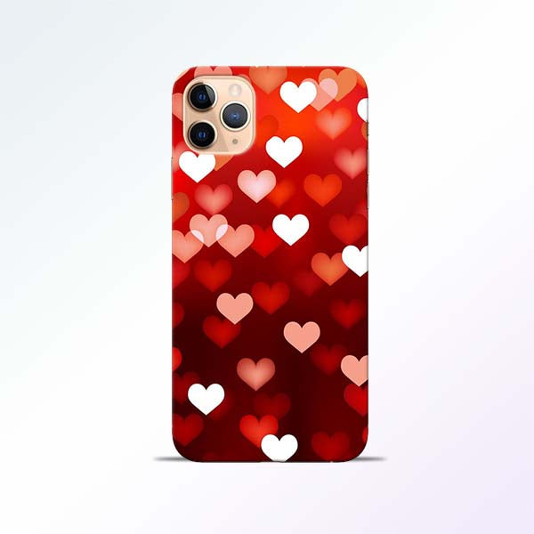 Red Heart iPhone 11 Pro Mobile Cases