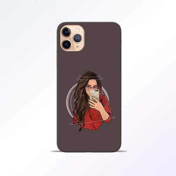 Selfie Girl iPhone 11 Pro Mobile Cases