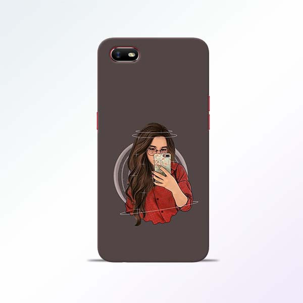 Selfie Girl Oppo A1K Mobile Cases