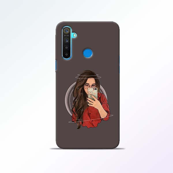 Selfie Girl Realme 5 Mobile Cases