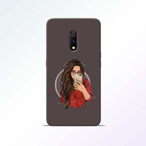 Selfie Girl Realme X Mobile Cases