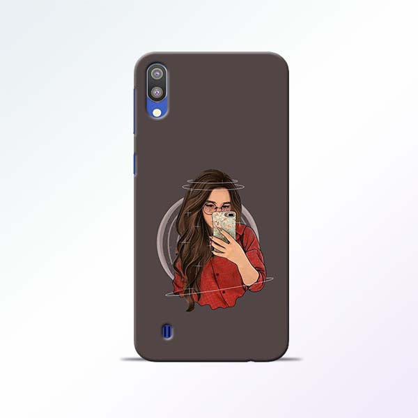 Selfie Girl Samsung Galaxy M10 Mobile Cases