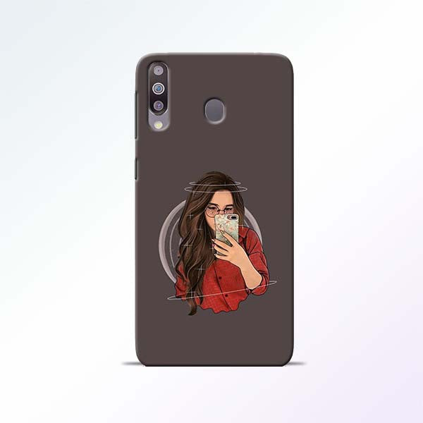 Selfie Girl Samsung Galaxy M30 Mobile Cases