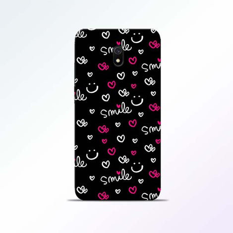 Smile Heart Redmi 8A Mobile Cases