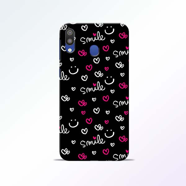 Smile Heart Samsung Galaxy M20 Mobile Cases