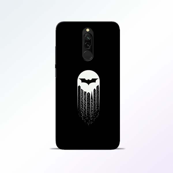 White Bat Redmi 8 Mobile Cases