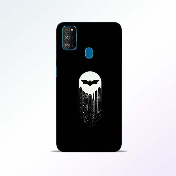 White Bat Samsung Galaxy M30s Mobile Cases