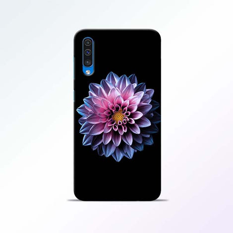 White Flower Samsung Galaxy A50 Mobile Cases