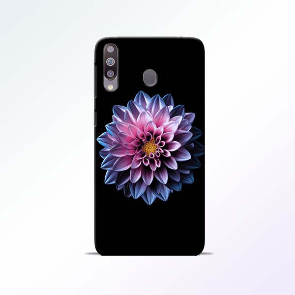 White Flower Samsung Galaxy M30 Mobile Cases