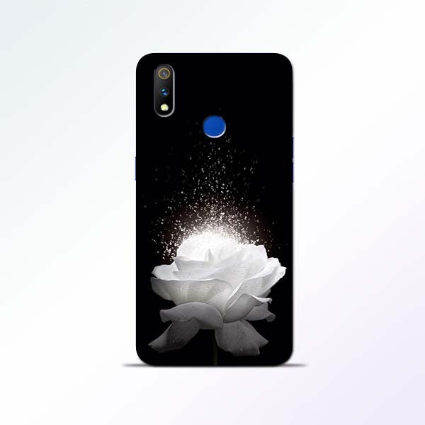 White Rose Realme 3 Pro Mobile Cases