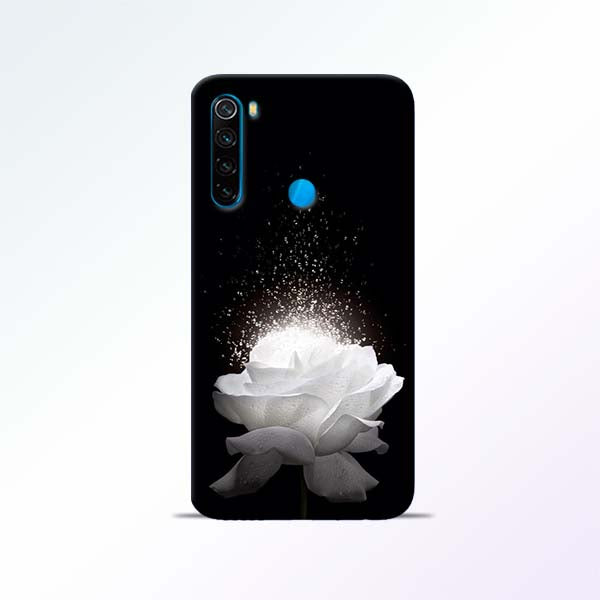 White Rose Redmi Note 8 Mobile Cases