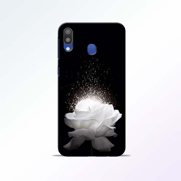 White Rose Samsung Galaxy M20 Mobile Cases